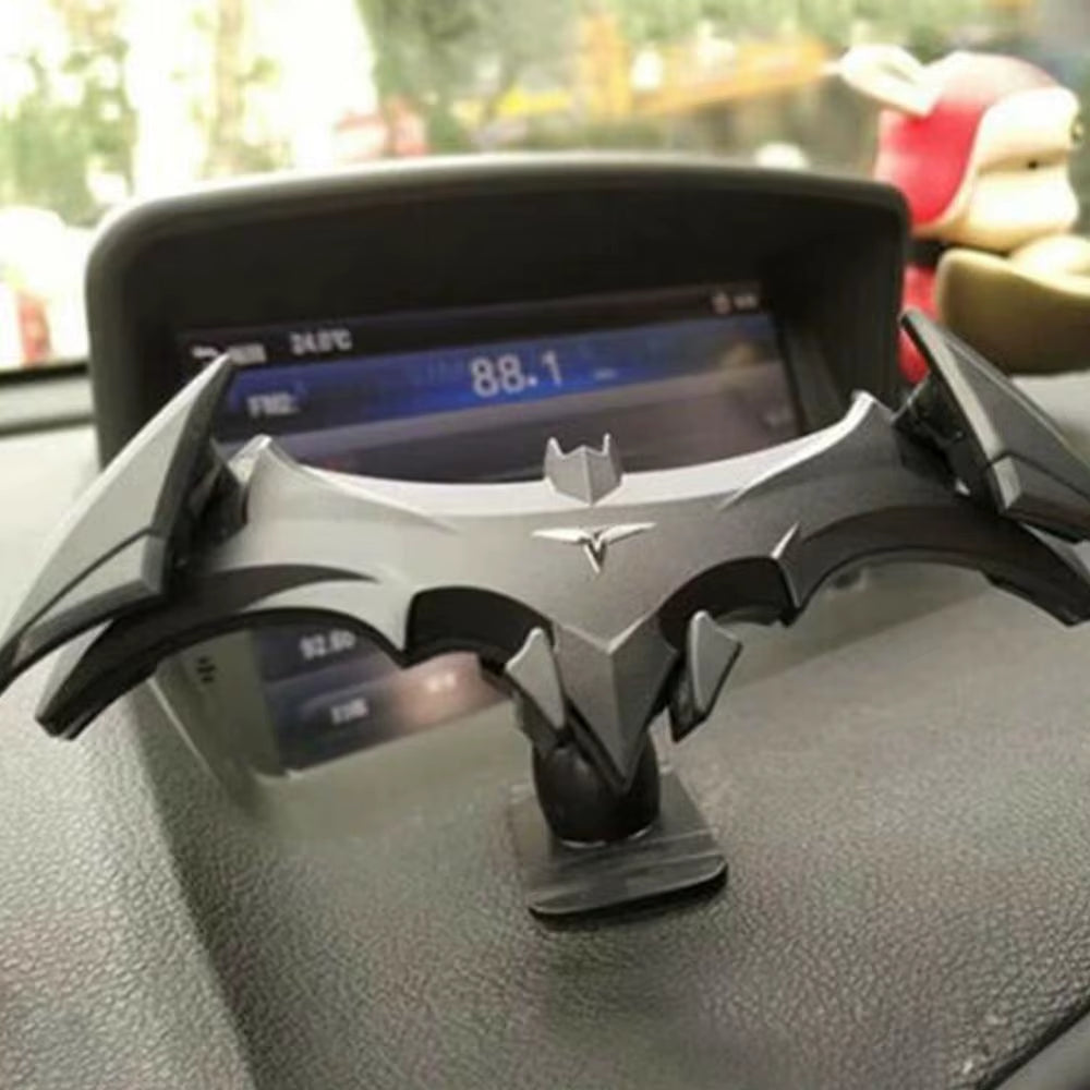 Soporte de móvil para coche con forma de murciélago