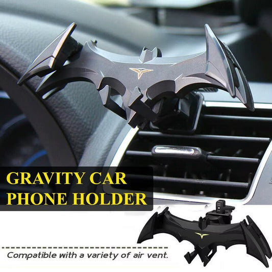 Soporte de móvil para coche con forma de murciélago
